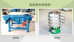 直線篩和旋振篩的區別是什么？